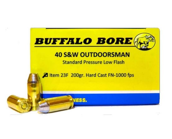 Buffalo Bore Outdoorsman Low Recoil .40 S&W