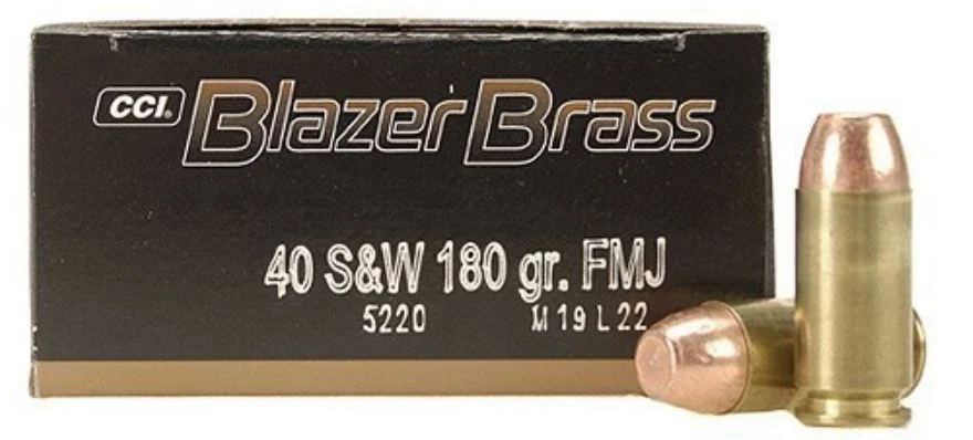 CCI Blazer Brass .40 S&W