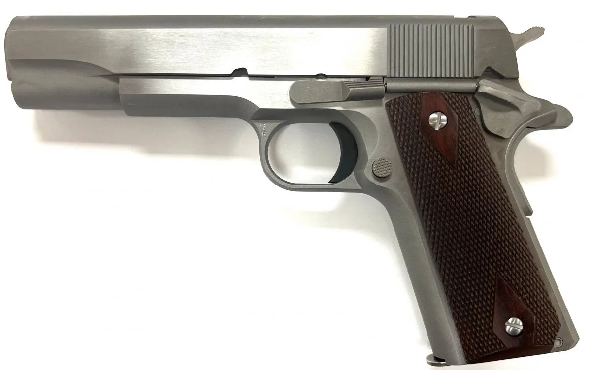 Colt 1911 Classic No Rollmark .45 ACP Stainless Pistol