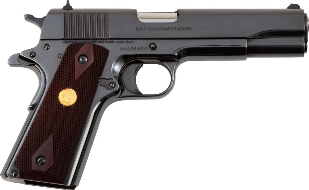 Colt 1911 Government Classic Series 70 .45 ACP Royal Blue Polished Pistol
