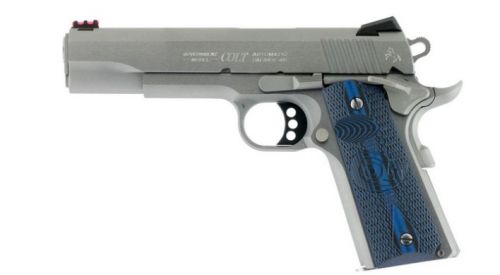 Colt 1911 Government Competition Series 70 .45 ACP Stainless Pistol