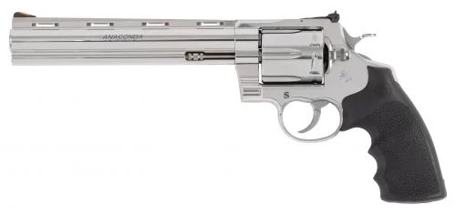 Colt Anaconda 8 Inch .45 Colt Semi-Polish Stainless Revolver