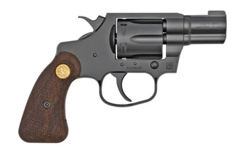 Colt Cobra Special Retro Wood Grip .38 Special Matte Black DLC Revolver