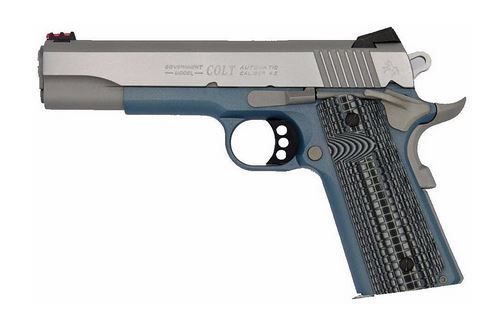 Colt Competition Series 1911 .45 ACP Titanium Blue Pistol
