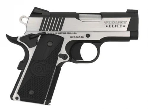 Colt Defender Combat Elite 9mm Stainless/Silver Pistol