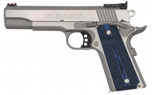 Colt Gold Cup Lite .38 Super Brushed Stainless Steel Pistol
