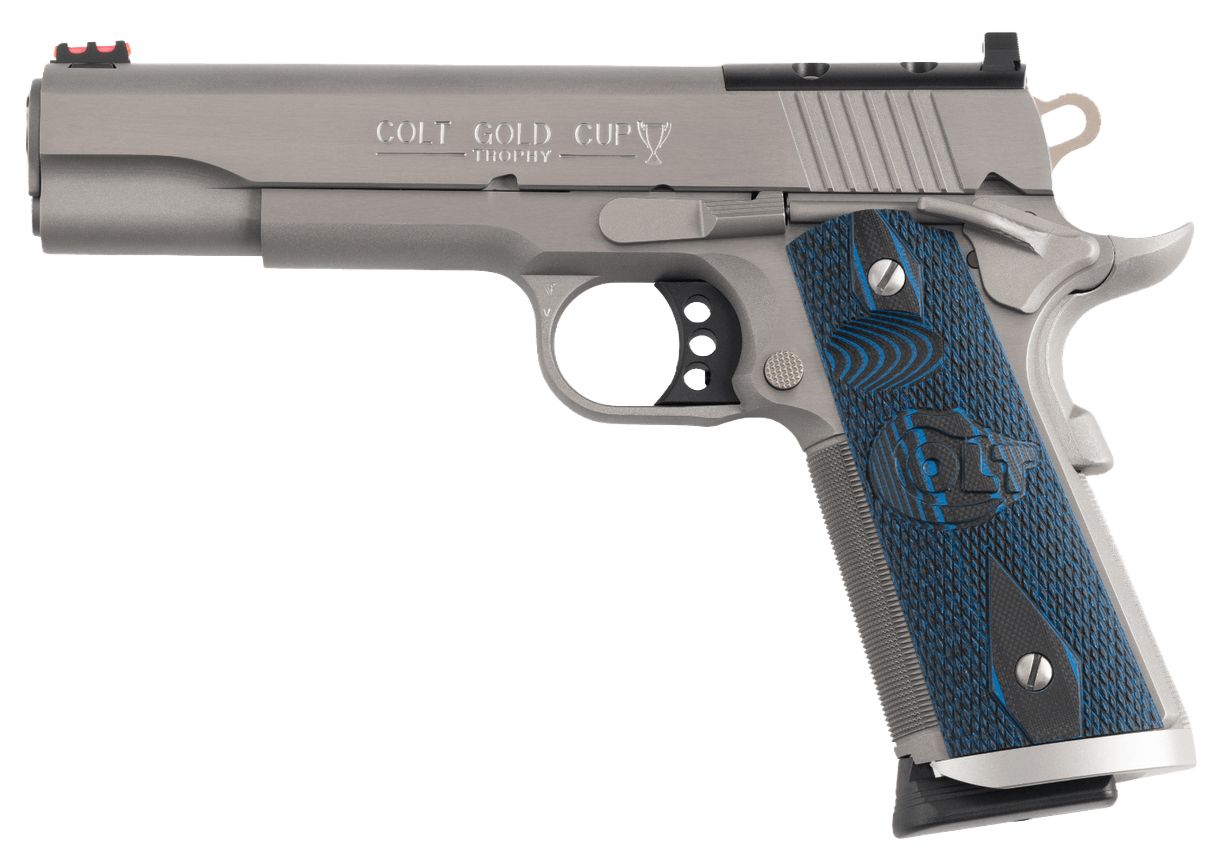 Colt Gold Cup Trophy Optic Ready .45 ACP Stainless Steel Pistol