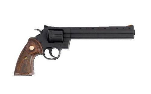 Colt Python 8-Inch .357 Mag Matte Blued Revolver with Wood Grips