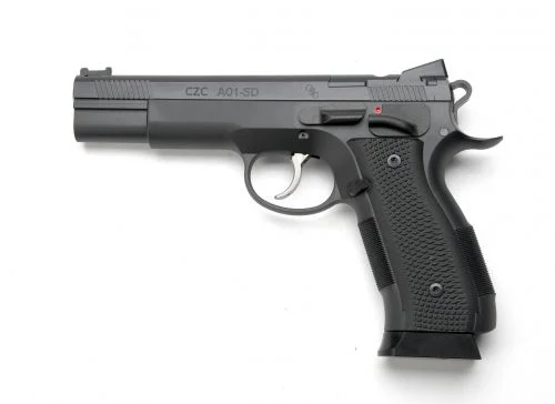 CZ-USA A01-SD Custom 9mm Black Polycoat and Nitride Pistol