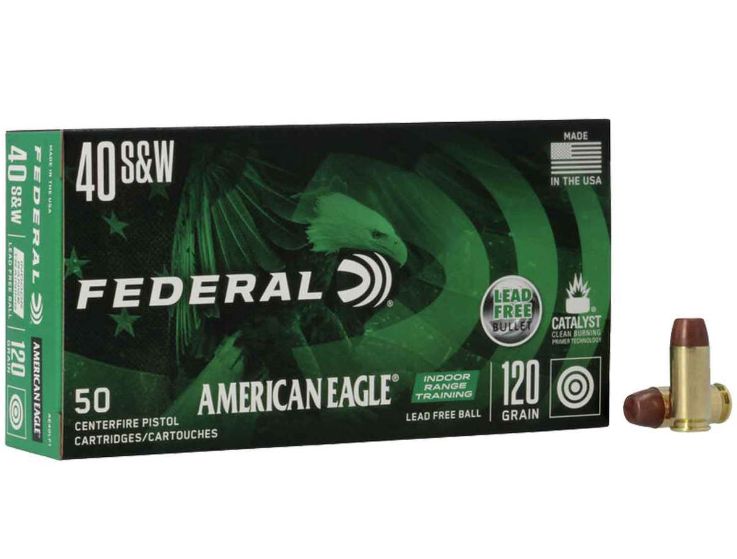 Federal Premium American Eagle IRT Total Metal Jacket .40 S&W