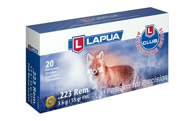 Lapua Full Metal Jacket .223 Remington
