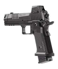 Sig P211 GTO 9mm, 4.4" Barrel, MACH3D Compensator, Optics Ready, Fiber Optic Sights, Flared Magwell, 10rd